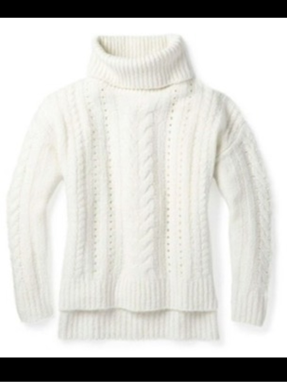SmartWool Sweater Moon Ridge
Boyfriend Cable Knit Sweater Size Small Wool Blend